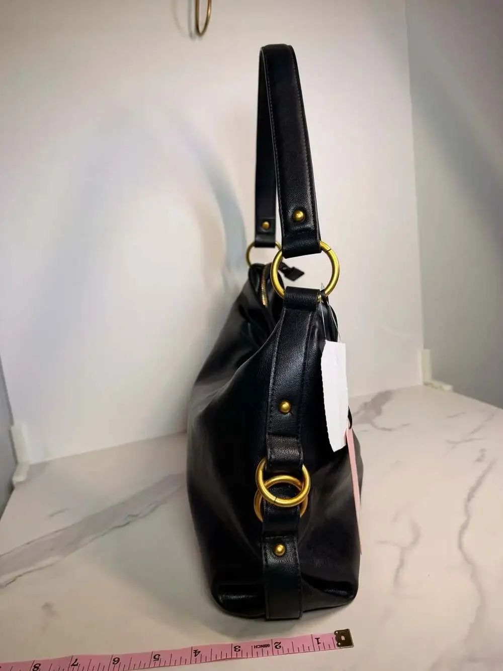 Juicy Couture First Class Couture Hobo Black Liquorice Shoulder Bag